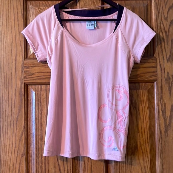 ADIDAS NWOT CLIMA 365 PINK ZIPUP JACKET AND MATCHING TEE SET SIZE MEDIUM - Picture 10 of 14